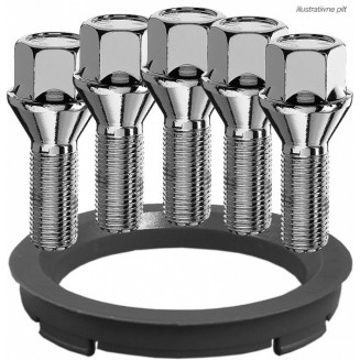VARŽTAS P14X1.50/30/17 5Vnt. + 60,1-57,1 1vnt. AUTEC NR.652, KIT2652