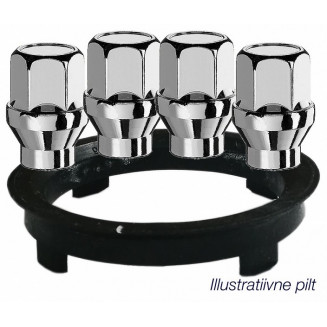 DADO MH12X1.25/34/19 4PZ. + 60.1-54.1 1PZ. AUTEC N.699, KIT2699