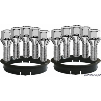 BOLT P12X1.5/30/17 10GAB. + 76,1-66,1 2 gab. ALUTEC NR.111B, KITMP111B