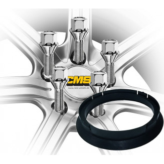 BOLTE PK14X1.50/30/17 (PK/R14. P59.5. CH17) SÆT 5 STK. TIL CMS-HJUL, KITZ102OR
