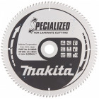 SAW BLADE 305X2.5X30MM 96T 5° FOR CUTTING LAMINATE. EXTRA CLAN CUT. QUIET. SPECIALIZED MAKITA