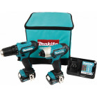 KIT COMBO 12V MAX. 2X2.0AH LI-ION (DF333D+TD110D) MAKITA