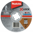 GRIEŠANAS DISKS 1GAB. 125 x 1,2 mm. X-LOCK (A60T) INOX MAKITA