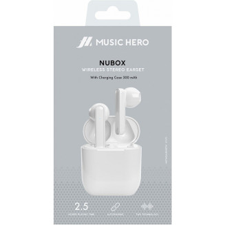 SOUNDLIBERTY 53 TWS EARPHONES WHITE TAOTRONICS, MHTWSNUBOXBTW