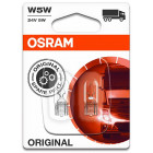 24V T10 POLTTO 5W W2.1X9.5D W5W ALKUPERÄINEN BLISTER 2 KPL OSRAM