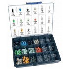 INDICATOR BULB SET 180 PARTS 12V MF/T5/T10 OSRAM