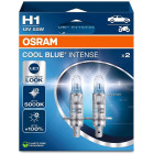 12V H1 PIRN 55W +100% 5000K COOL BLUE INTENSE 2TK OSRAM