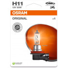 12V H11 polttimo 55W PGJ19-2 ALKUPERÄINEN BLISTER 1 KPL OSRAM