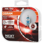 12 В H8 ЛАМПА 35 Вт PGJ19-1 НОЧНОЙ ВЫКЛЮЧАТЕЛЬ ЛАЗЕР +150% HCB 2 ШТ. OSRAM