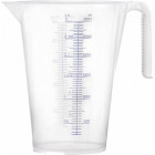 TRANSPARENT MEASURING JUG/POURING JUG 3L. WITH SCALE. SPOUT PRESSOL