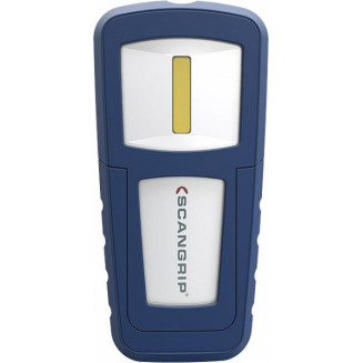 ARBEJDSLAMPE (BÆRELAMPE) MINIFORM USB 50/100/200LM COB-LED GENNEPLADELIG SCANGRIP, SCA035404