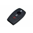 KEY COVER MERCEDES-BENZ BLACK