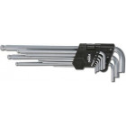 9-OS. JEU DE CLÉS HEXAGONALES EN L. 1,27-10 mm EXTRA LONG. ENTENDRE SONIQUE