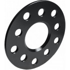 SPACER PLATES 2 PCS (SPACER) BASE. BLACK. 5MM. 5X120 (72.6) BMW ANODE. ALU