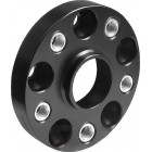 VÄLILEVYT 2KPL (VÄLILEVYT) 25MM. 5X112 (66.6) (AUD) PULTTI (14X1.50) KIINNITYS. MUSTA