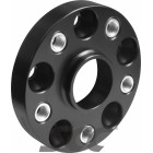 SPACER 2PCS 25MM 5X112 BLACK. (66.7) (BMW/MIN) 14X1.25 BOLTS MOUNTING