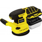 CORDLESS ORBITAL SANDER 20V PESS 125MM WITH 2AH BATTERY AND CHARGER TROTEC
