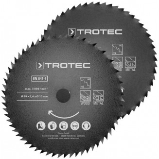 ПИЛЬНЫЙ ДИСК 89X10X1,4MM HSS HS60 1 ШТ И HS80 1 ШТ TROTEC, TC6215001301