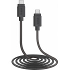 LATAUSKAAPELI 1,5M USB-C - USB-C MUSTA SBS