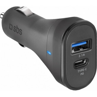 CIGARETTE SOCKET 12V 15W USB-C 3A + USB-2.1.A (CHARGER SOCKET), TECRTC1USB2AUL