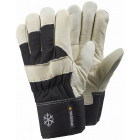 203-10 GANTS DE TRAVAIL EN CUIR DE VACHE DOUBLÉS POLAIRE TEGERA