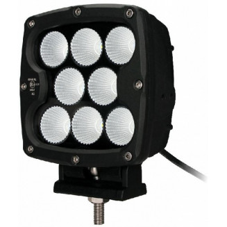 ABBAGLIANTE LED 80W 10-30V 5600LM 130X130X75.5MM (CREE LED) M-TECH, WLC104