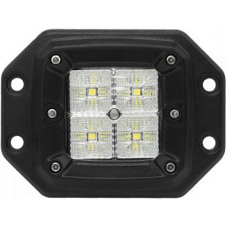 DARBA GAISMA LED ZEMS 20W 10-32V 1280LM 80X70X85MM FLOOD (OSRAM LED) M-TECH, WLO41