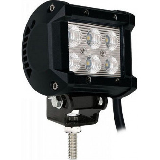 DARBA GAISMAS LED PANELIS 18W 10-32V 1200LM 96X63X108MM FLOOD (OSRAM LED) M-TECH, WLO601