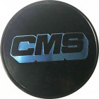 CMS KAPSEL. SVART. SILVER LOGO. 64,5 MM