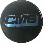 CMS CAPSULE. BLACK. SILVER LOGO. 64.5MM