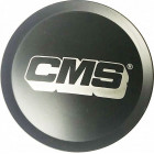 CMS KAPSEL. MATTE SVART. SILVER LOGO. 74,5 MM